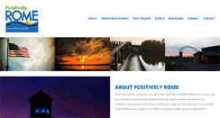 Desktop Screenshot of positivelyrome.com
