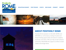 Tablet Screenshot of positivelyrome.com